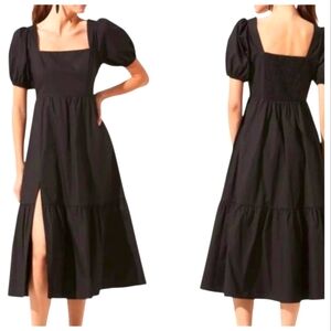 ASTR The Label Cotton Dress Size XS in Charcoal 100% Cotton Lining